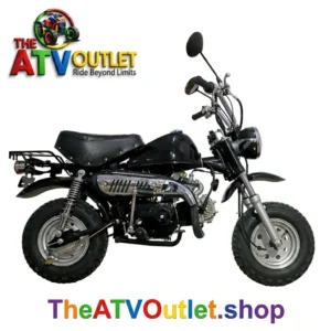 125cc Monkey Bike for Adult black petrol bike price in India