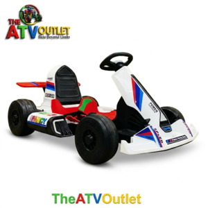 White 12V Electric Go Kart for Kids Price in India