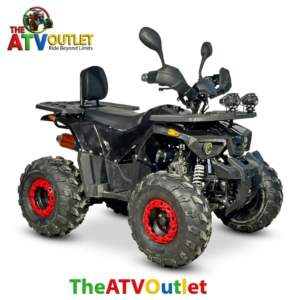 Black 135cc Neoplus ATV Bike with automatic transmission