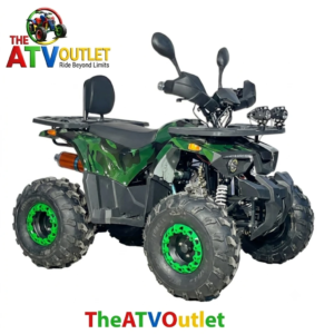 Camouflage green 135cc Neoplus ATV Bike with petrol engine
