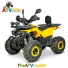 Yellow 135cc Neoplus ATV Bike with 4-stroke petrol engine