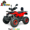 Red 135cc Venom ATV Bike Price in India with 4-stroke petrol engine