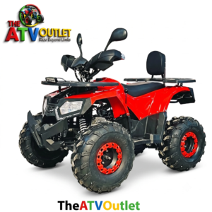 Red 135cc Venom ATV Bike Price in India with 4-stroke petrol engine
