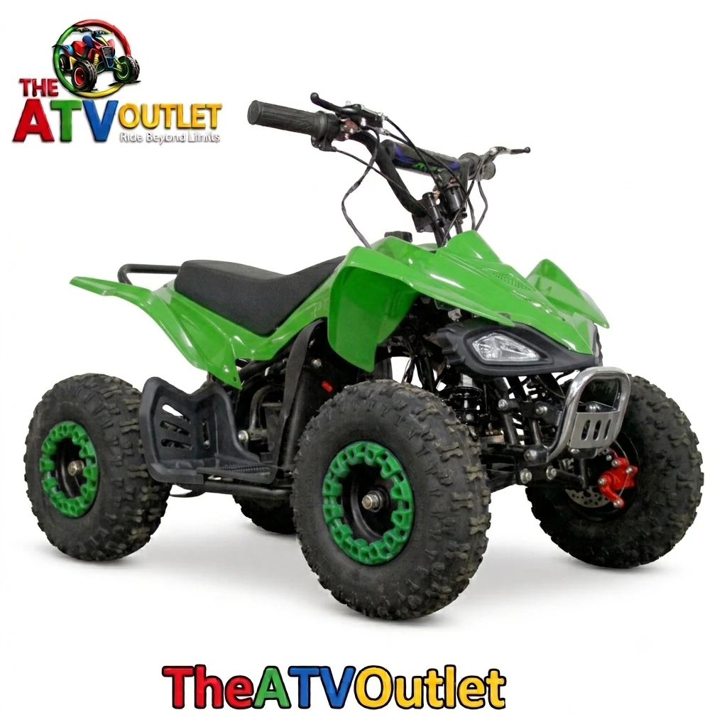 36V Battery Mini Viper ATV Bike for Kids Price in India 36V Battery Mini Viper ATV Bike Green for Kids with Front and Reverse Drive in India