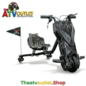 36V Battery 3 Wheel Electric Drifter for Kids Price in India Black and white 36V 3-wheel electric drifter for kids