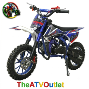 50cc Dirt Plus Bike for Kids Blue