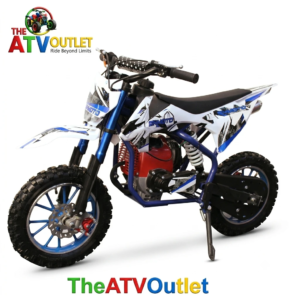 50cc Dirt Pro Bike for Kids Blue