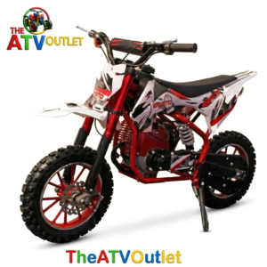 50cc Dirt Pro Bike for Kids Red