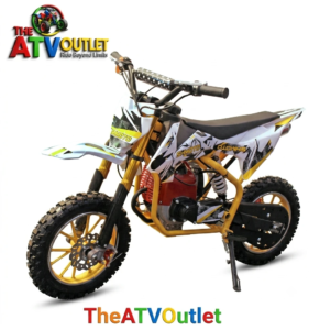 50cc Dirt Pro Bike for Kids Yellow