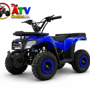 Blue 50cc Mini Mouzer ATV Bike for Kids with 2 Stroke Petrol Engine
