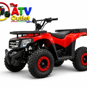Red 50cc Mini Mouzer ATV Bike for Kids with Automatic Transmission