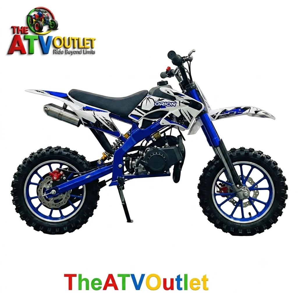 50cc Super Dirt Bike for Kids Price in India - 2 Stroke Petrol Dirt Bike Blue 50cc Super Dirt Bike for Kids Price in India