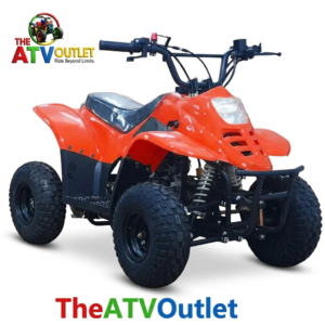 Red 80cc Junior 4 Stroke ATV Bike for Kids