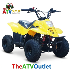 Yellow 80cc Junior 4 Stroke ATV Bike for Kids