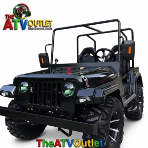 200cc Mini Jeep Red 4 Stroke Petrol Engine