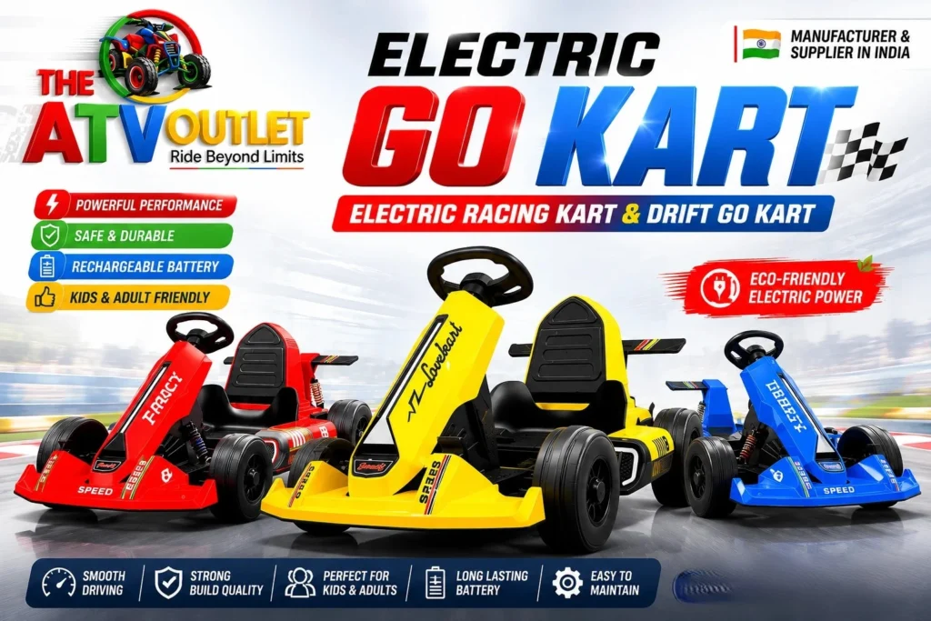 Electric Go Kart Manufacturer in India for Tracks, Resorts and Adventure Parks